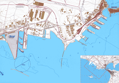 Taranto Port Topography